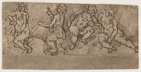 KT 2009 081
<br/>
Studie met 4 figuurtjes
<br/>
<em>Lombard, Lambert (1505-1566)</em>